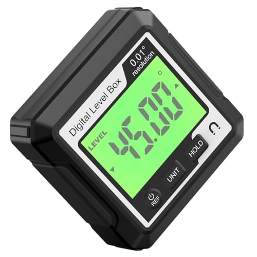 Inclinomètre Portable Homoyoyo : résolvez les erreurs d'alignement avec ce niveau LCD 90°