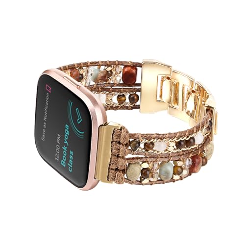 Correa Boho 5 Wrap para Fitbit Versa 2 y Lite miniatura 1