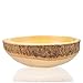 roro Wood Handcarved Serving, Snack and Salad Bowl, 8 Inch Live-Edge Bark with smooth inside and bottom