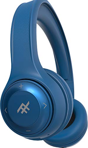 iFrogz Bluetooth over-ear hoofdtelefoon 'Aurora' met microfoon en ruisonderdrukking, blauw
