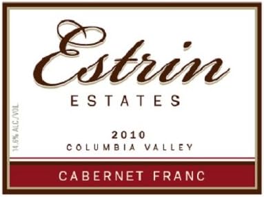2010 Estrin Estates Cabernet Franc 750 mL