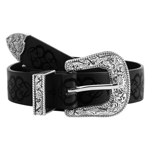 SCARLET DARKNESS Renaissance Leather Belt for Women Cover