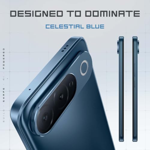 Image of iQOO Z11 5G (Celestial Blue, 6GB RAM, 128GB Storage) | India's 1st MediaTek Dimensity 7500 Turbo Processor* | 3D Curved Display- Brightest Display in the Segment* | AI Captions- Record & Recap*