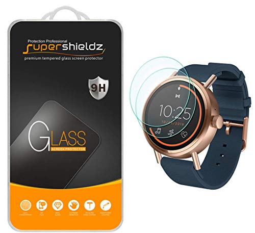 (2 Pack) Supershieldz for Misfit Vapor 2 (41mm) Tempered Glass Screen Protector, 0.33mm