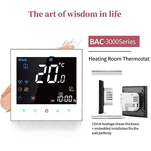 Smart Wifi Thermostat 4 Pipe For Air Conditioning Fan Coil,Digital Programmable Room Thermostat - View #4