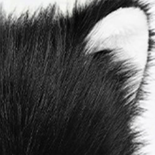Tocado de animales de peluche mullido personaje suave para eventos de cosplay adultos y niños 6