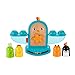 Fisher-Price Pájarito Apila y Suena, juguete apilable con sonajeto bebés +6 meses (Mattel GJW26)