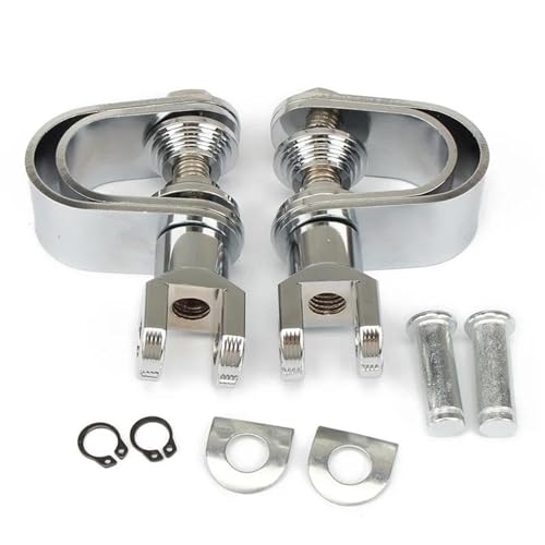Repose-pieds pour pare-chocs de moto 25 mm à 32 mm robuste style Suzuki