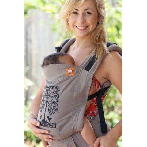 Tula Ergonomic Carrier, Humming Birds Gray-Toddler Size, 25-60 Pounds
