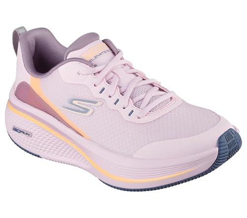 Image of Skechers Women GO Run Elevate 2.0 - Cardona Light Blue Lace Up Running Shoes (129002-PNK 6)