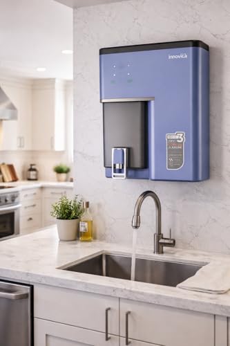 Image of Aqua Innovica 9-Stage RO Water Purifier with Alkaline, Copper, Zinc & LED UV | 10L Storage | TDS Controller | up to 3000 TDS | for Home & Office | Municipal & Borewell | NSF Certified