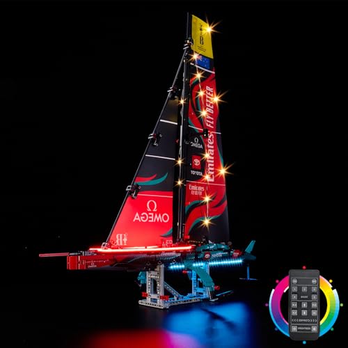 Kyglaring LED Light Kit Compatible with Lego Emirates Team New Zealand AC75 Yacht 42174 Building...