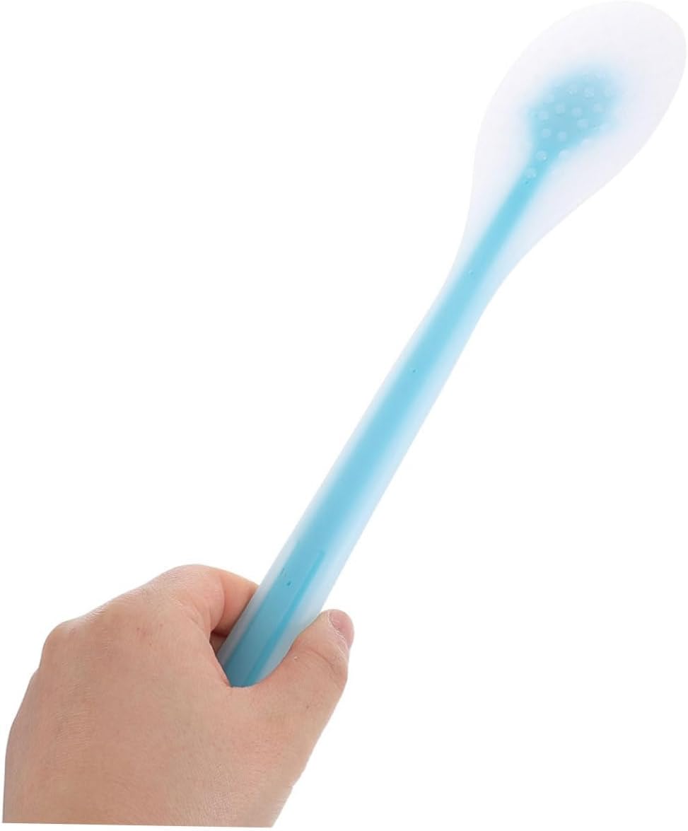 2pcs Long Handled Lotion Applicator for Back Easy Application of Body Cream Sunscreen Medications Compact Design Soft Bristles for Comfortable Use for Women and Elderly