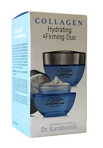 Dr. Karabelnic Collagen Hydrating and Firming Duo (Day Cream + Overnight Sleeping ream) 1.69 OZ each