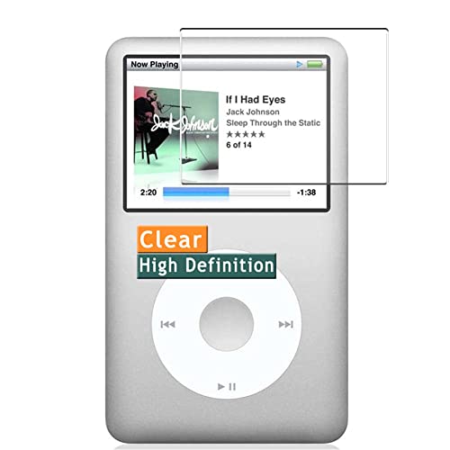 Vaxson 4 Pièces Film Protecteur d'écran, compatible avec Apple iPod Classic [pas en Verre Trempé] Neuf Screen Protector Guard Autocollant