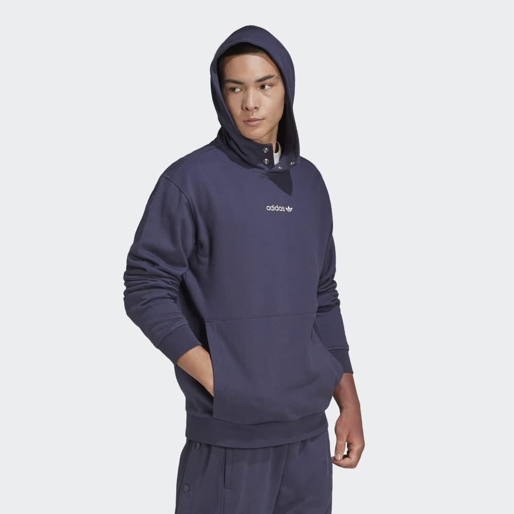 adidas Originals Mens Adibreak Future Hoodie, Shadow Navy - Image 4