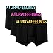 Dream Catcher Mens Underwear Boxer Briefs Black Wide Waistband Underwear Men Pack Open Fly Trunks Underwear For Men