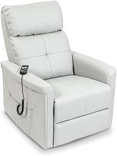 3-Position Power Lift Recliner for Adult, Elderly Care - Comfortable, Adjustable Recliner Chair, Remote Control, Soft Upholstery, Built-in Safety Features - 330LB Weight Capacity (Grey)