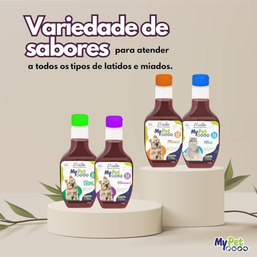 Molho para Ração de Cachorros Sabor Churrasco My Pet Brasil 250g - Deixa a Ração Mais Saborosa - Par