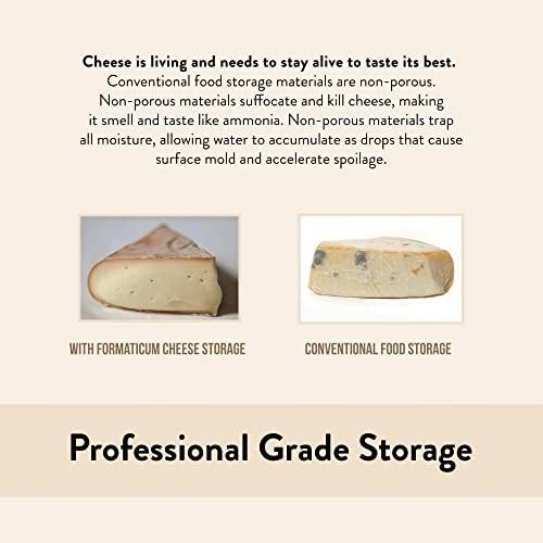 Miniatura 7 de Formaticum - Bolsas de almacenamiento para queso, mantener la charcutería fresca, bolsas de papel de cera
