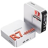 GEEKOM A6 Mini PC Windows 11 Pro, with AMD Ryzen 7 6800H (Up to 4.7GHz), 16GB High Speed DDR5 RAM (Up to 96GB) & 1TB SSD, Dual USB4.0 & Dual HDMI Quad Display for Video Editing/Gaming/Graphic Design