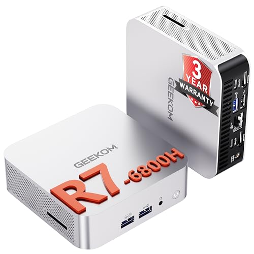 GEEKOM A6 ミニPC AMD Ryzen 7 6800H 1TB GEEKOM A6 Mini PC with Ryzen 7 6800H | Best Budget Gaming Mini PC