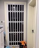 【 Utilizzo versatile 】: la ringhiera di sicurezza per finestre scorrevoli è adatta per camerette, soffitte, deposito bagagli, camere d'albergo, appartamenti in affitto, dormitori, camere da letto, uffici, scantinati, garage, finestre delle scale e capannoni, affidabile per prevenire incidenti