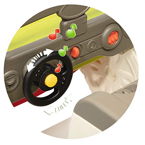 41VNFF2tLJL Smoby - Adventure Car - Voiture avec Toboggan + Bac à Sable - Jeu Plein Air Enfant - Dès 18 Mois - 840205