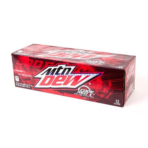 Mountain Dew Code Red 12oz (355mL) - 12pack