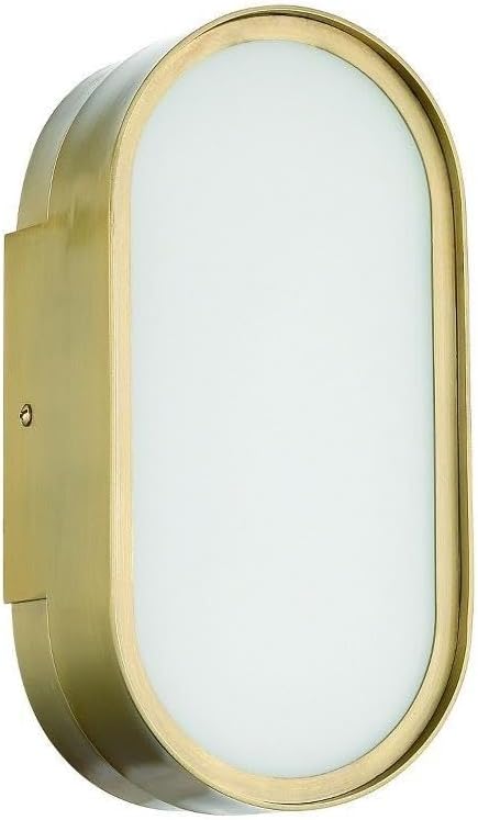 Craftmade Melody 1 Light LED Wall Sconce Satin Brass