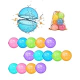 ZURU Bunch O Balloons Reusable Water Balloons – 14 Pack with Mesh Bag | Magnetic Seal Technology | Eco-Friendly, Quick-Fill, Splash-Proof Fun for Kids