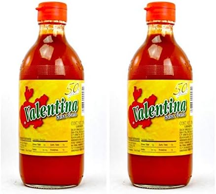 Salsa Valentina etiqueta roja 370 ml - Pack de 2 unidades