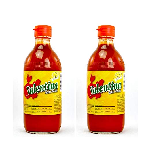 Salsa Valentina etiqueta roja 370 ml - Pack de 2 unidades