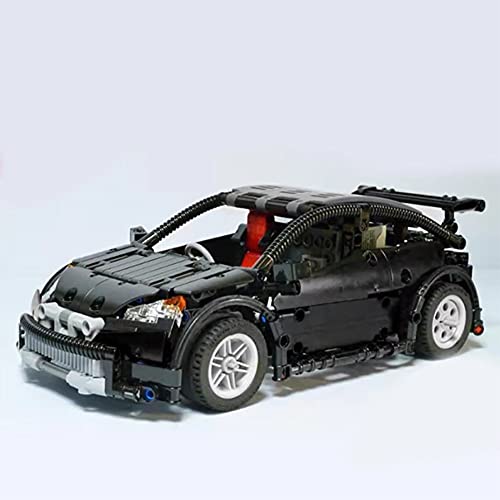YHYL Technic RC Sport Auto Ziegelsteine Modell Für Arakawa Kogan Waffe Sportwagen, 593 Stücke MOC Racing Auto Bausteine…