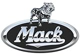 Mack Logo Emblem - Sticker Graphic - Auto, Wall, Laptop, Cell, Truck Sticker for Windows, Cars, Trucks