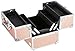 Caboodles Adored 4-tray Train Case, Includes Locking Latch with Keys, 3 Pound