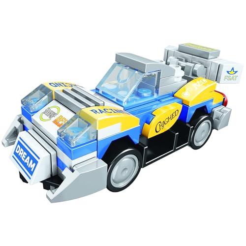 Image of 8-in-1 Super Racing Car Thunder God (99 Pieces) | Learn About Speed | Building Block Set for Kids Age 6+ | STEM Educational Toy | Build, Collect & Create Robot | Science & Learning Toy