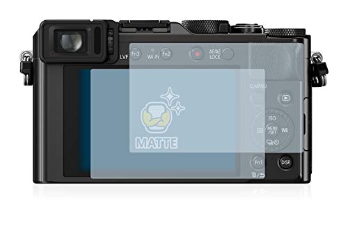 brotect Protection Ecran Anti-Reflet pour Panasonic Lumix DMC-LX100 (2 Pièces) - Film Mat