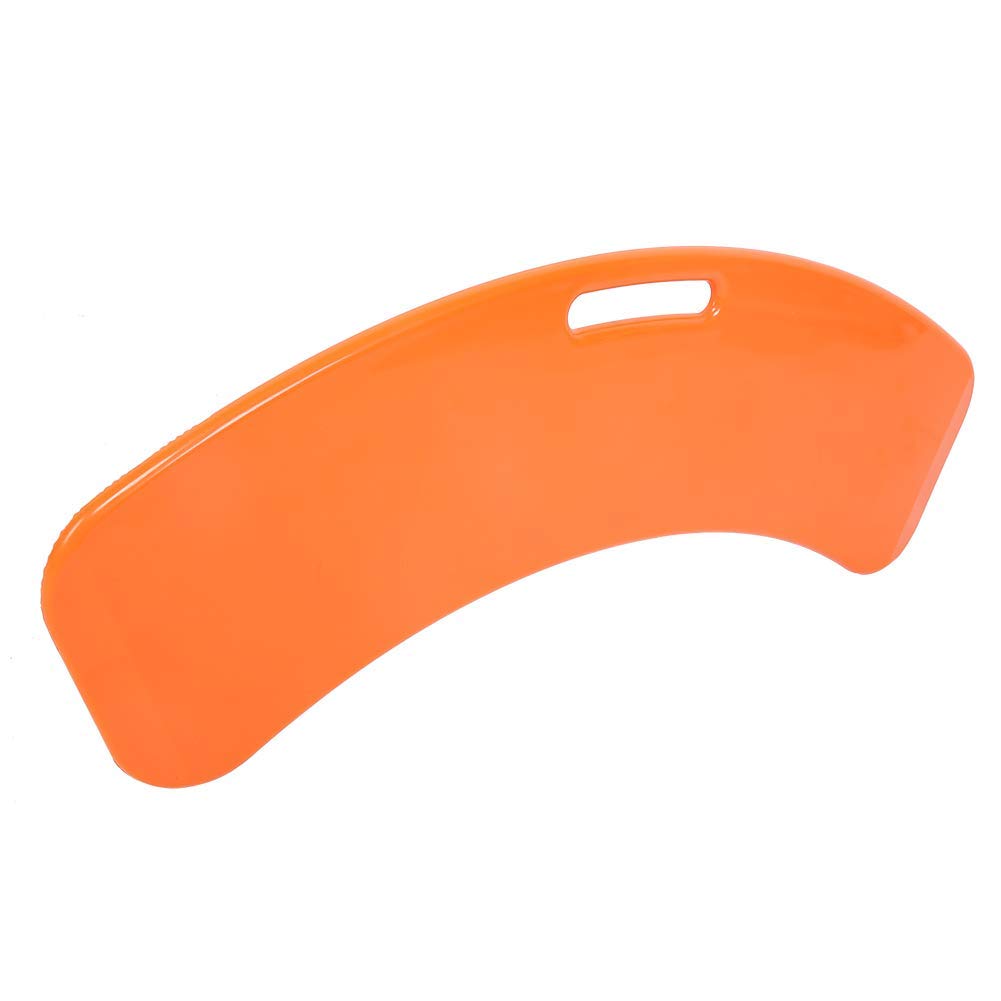 Tabla de transferencia para ancianos con tecnología Safe Slide, ayuda de movilidad antideslizante para traslado de silla de ruedas a cama/coche, color naranja de alta visibilidad