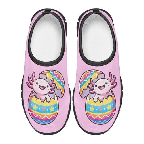 TODIYADDU Girls Easter Shoes Kids Lightweight Mesh Sneakers Casual Athletic Sneaker