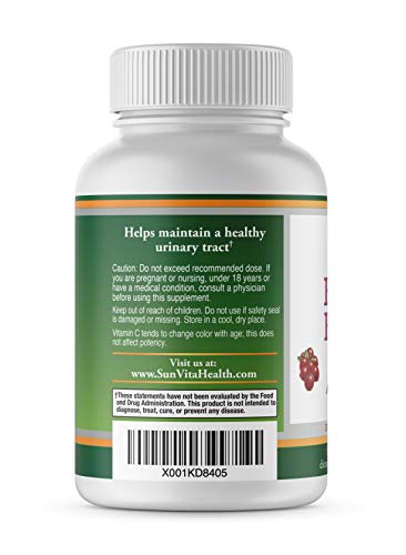 SunVita Health Bladder Balance Supplement