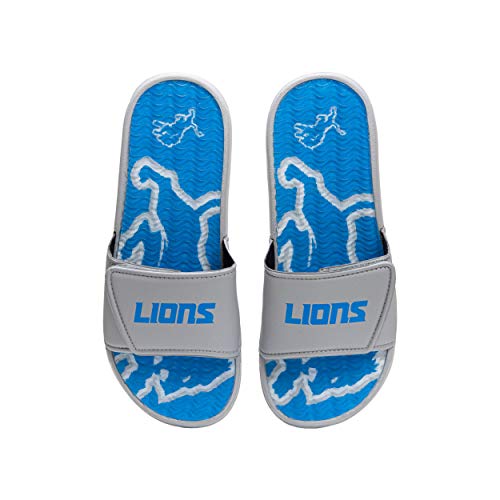 Image of FOCO Men's NFL Team Logo Sport Shower Foam Slide Flip Flop Sandals