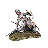 Ronin Miniatures - Wounded Knight - Templar - Size 1/32 Scale - 54mm Action Figures - Hand Painted S