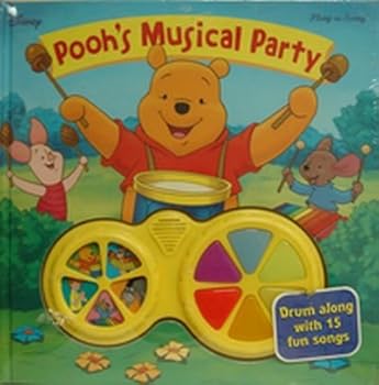 Hardcover Pooh Drum Book