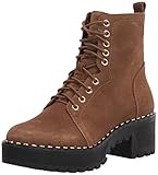 Vince Camuto Women's MECALE Combat Boot, Dogwood, 9