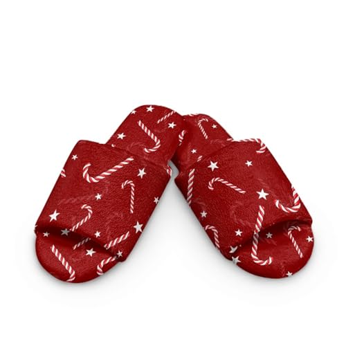 House Slippers for Women Men Breathable Indoor Slippers Slip-on Open Toe Home Shoes2