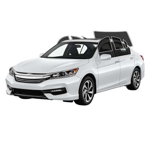 Precut Window Tint Film for Honda Accord Sedan 2013-2017 All Side+Rear Windshield 25% VLT 2Ply Anti-Shatter, UV Block, Privacy Protection, Easy Install, No Trimming Needed,Heat & Glare Reduction