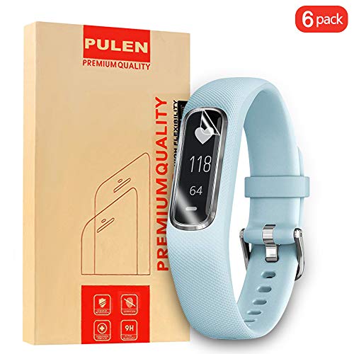 PULEN for Garmin Vivosmart 4 Screen Protector TPU Skin HD Scratch Resistant Anti-Fall