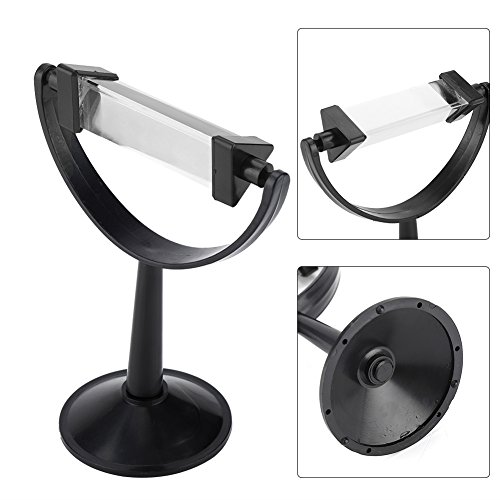 Image of Optical Glass Triangular Prism with Stand Physics Teaching Tool for Light Spectrum Experiments Rainbow Photography