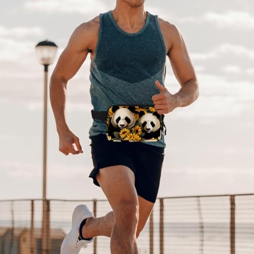 Riñonera para correr con bolsillo de búho que elimina los rebotes 6